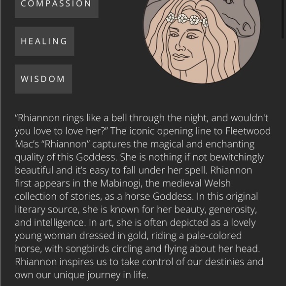 Awe Inspired Mini Rhiannon Gold Coin Pendant Necklace - Picture 5 of 5